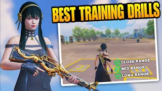 Best Training Drills For Bgmi/PubgMobile | Training Drills for Beginners and Pros | BGMI Drills 2024