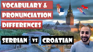 Vocabulary, grammar and pronunciation differences between Serbian and Croatian  #serbian #srpski