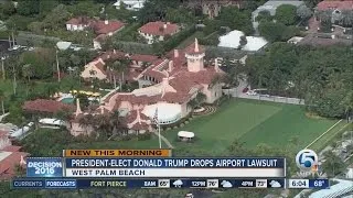 Donald Trump drops lawsuit regarding flights above Mar-A-Lago