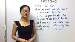 How to Greet People in Mandarin Chinese | Beginner Lesson 4 | HSK 1