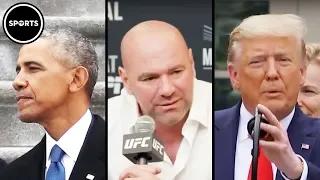 Dana White Takes MORONIC Orders From Donald Trump