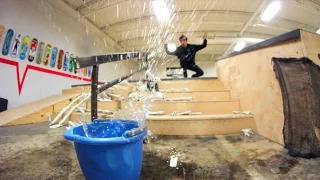 ULTIMATE WATERPROOF SPEAKER TRICK SHOT!