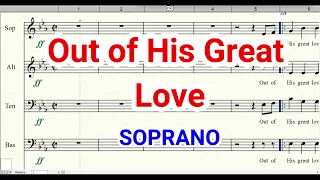 Out of His Great Love | Soprano