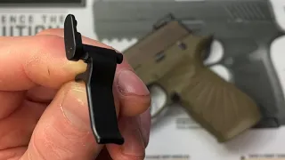 Apex trigger install video for the SIG Sauer P320