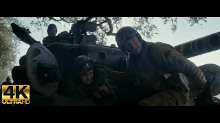 Fury 4K - Just a kid -You see what a kid can do -That's your fault -WWII- Brad Pitt and Shia LaBeouf