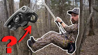 HOW TO RAPPEL from a Tree for Saddle Hunting | The CRUZR ONE STICK Method