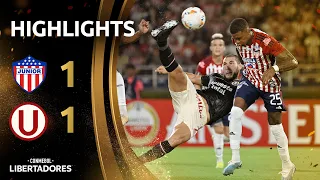 JUNIOR FC vs. UNIVERSITARIO | HIGHLIGHTS | CONMEBOL LIBERTADORES 2024