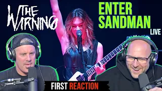 FIRST TIME HEARING The Warning - ENTER SANDMAN Live | REACTION