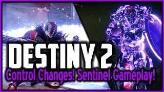 DESTINY 2 ✦ Big Control Changes! Sentinel and Voidwalker Gameplay!