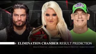 WWE Elimination Chamber 2018 Results Prediction