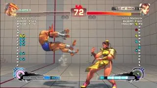 FleurMacaron50 [Adon] vs GOLD Madjestik [Chun Li] SSF4 Arcade Edition