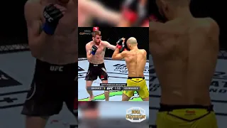 Cory Sandhagen with SPINNING HEELKICK KO vs Marlon Moraes #shorts