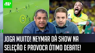 "É SÓ VER! O Neymar é FANTÁSTICO, mas o MAIOR PROBLEMA dele é que..." OLHA esse BAITA DEBATE!