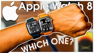 Do Not Buy the WRONG Apple Watch Series 8 [41mm vs 45mm] stainless steel vs aluminum