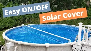 Solar cover reel review. Don't avoid using your solar cover because of the on/off difficulties.