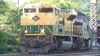 [2x] NS Trains in All Directions in the Outskirts of Chattanooga, TN, 06/16/2016 ©mbmars01
