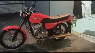Мотоцикл Ява 350/638/0/00. 1988 г.в. В процессе восстановления, запуск двигателя!
