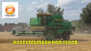 Harvest 2019 | Rostselmash Don 1500B combine harvesting barley