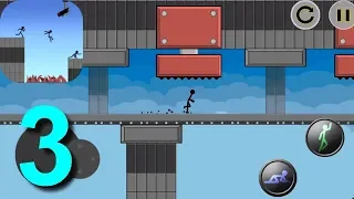 Stickman Parkour Ultimate Walkthrough Part 3 / Android Gameplay HD