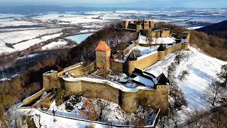 Helfštýn (Helfenstein). One of Europe's largest castles / close to Tyn nad Becvou
