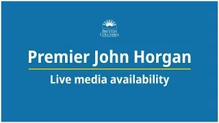 Premier Horgan - Live Media Availability, Jan 14, 2021