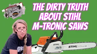 STIHL M-TRONIC CHAINSAW HAS NO CARBURETOR ADJUST, WILL IT "RESET" TO REGULATE FUEL CORRECTLY?