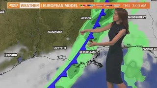 A warm and windy Wednesday as a cold front approaches