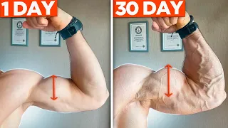 Make Your Biceps Bigger in 30 DAYS !! (Workout at Home)