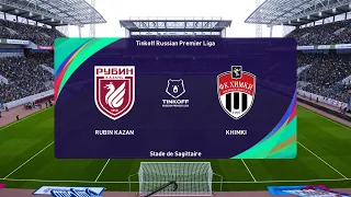 PES 2021 | Rubin Kazan vs Khimki - Russia Premier League | 19/03/2021 | 1080p 60FPS