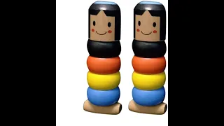 Wooden Stubborn Man Toy Immortal Daruma 2019 Gift Idea Kids Adults Magic Unique Traditional Fun NEW