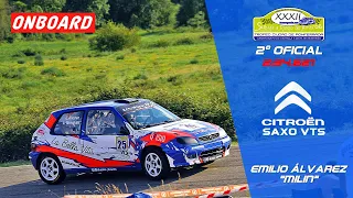 [ONBOARD] Emilio Álvarez "Milin" | Subida a Riego de Ambrós 2023 | Citroen Saxo VTS