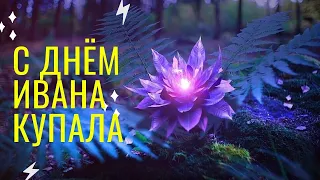 С Днём Ивана Купала! 7 июля День Ивана Купала Музыкальная открытка Иванов день