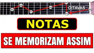 Como MEMORIZAR TODAS AS NOTAS no braço do violão - RÁPIDO E FÁCIL - Prof. Sidfimar Antunes🎸