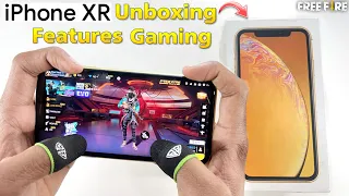 iPhone XR unboxing and gaming and all features test