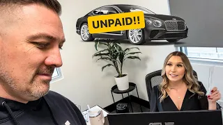 BUSTED!! Dave DID NOT PAY For The BENTLEY…