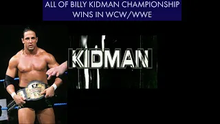 All of Billy Kidman Championship wins in WCW/WWE