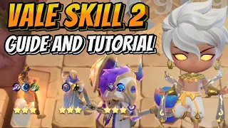 VALE SKILL 2 (UPDRAFT) GUIDE AND TUTORIAL !! MLBB MAGIC CHESS
