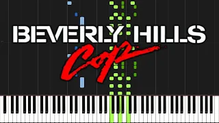 Beverly Hills Cop - Axel F (Piano Tutorial) [Synthesia]