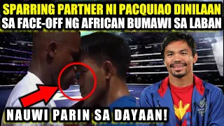 PINOY na SPARRING PARTNER ni PACQUIAO NINAKAWAN ng PANALO sa AFRICA may KNOCKDOWN pa