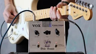 Vox Cooltron Brit Boost Stompbox Test Drive by Mister Lido / Демо