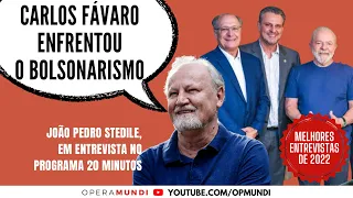 João Pedro Stedile: Carlos Fávaro enfrentou o bolsonarismo - cortes 20 Minutos