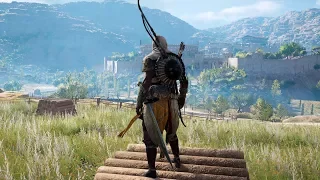 Assassin's Creed: Origins - Kyrenaika - Open World Free Roam Gameplay (PC HD) [1080p60FPS]