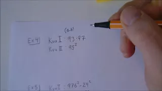 Högskoleprovet - Tips KVA Algebraiska regler som huvudräkning