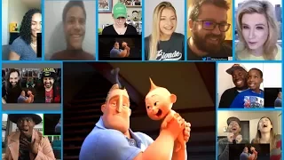 Incredibles 2 Official Teaser Trailer Reactions Mashup