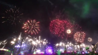 EDC Las Vegas 2017 Main Fireworks at Kinetic Field (06/18/17)
