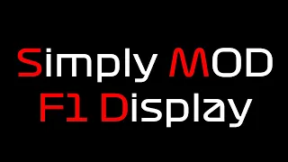 Simply Mod F1 Display for Thrustmaster Ferrari F1 Wheel