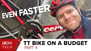 Massive Chainrings & Aero Bars | Time Trial Bike On A Budget Part Four