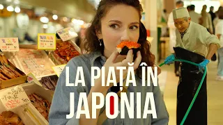 LA PIATA IN JAPONIA 🇯🇵 Preturi exagerate si SUSHI în cea mai mare piata de peste din LUME