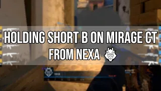 How to Play B Short on Mirage CT side - nexa