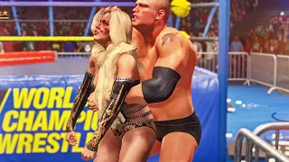 WWE 2k23: Brock Lesnar vs Lana #intergender #wrestling